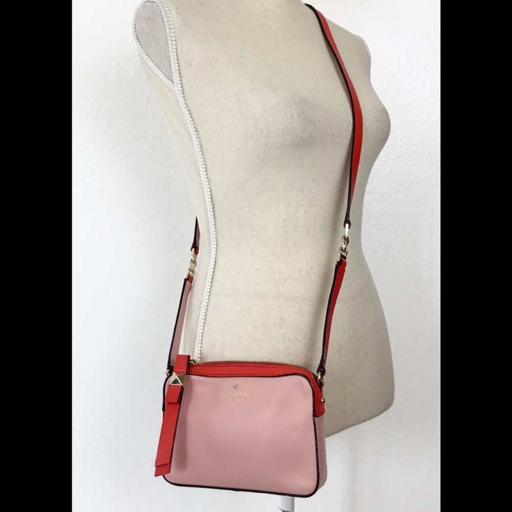KATE SPADE New York Leather Bow Crossbody Purse - Picture 6 of 6